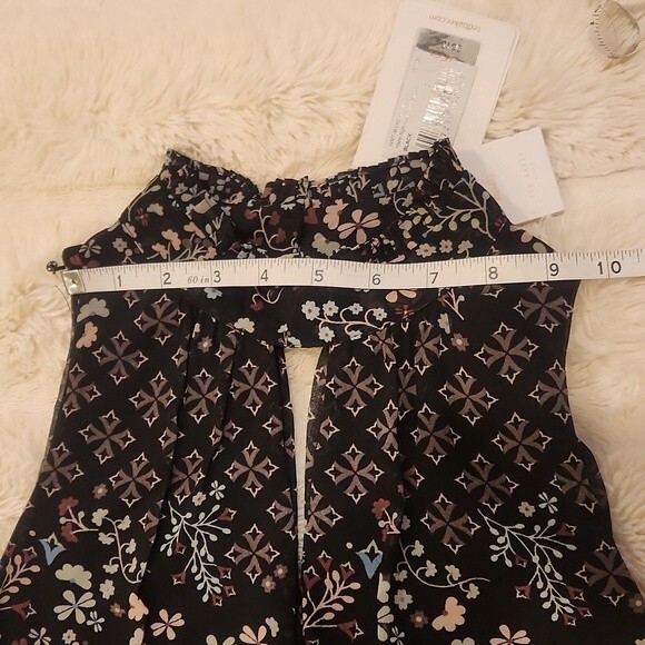 Ted Baker Black Hazel High-Neck Marcila Wide-Leg Jumpsuit Ted size 2-US size 4-6 - Picture 11 of 16